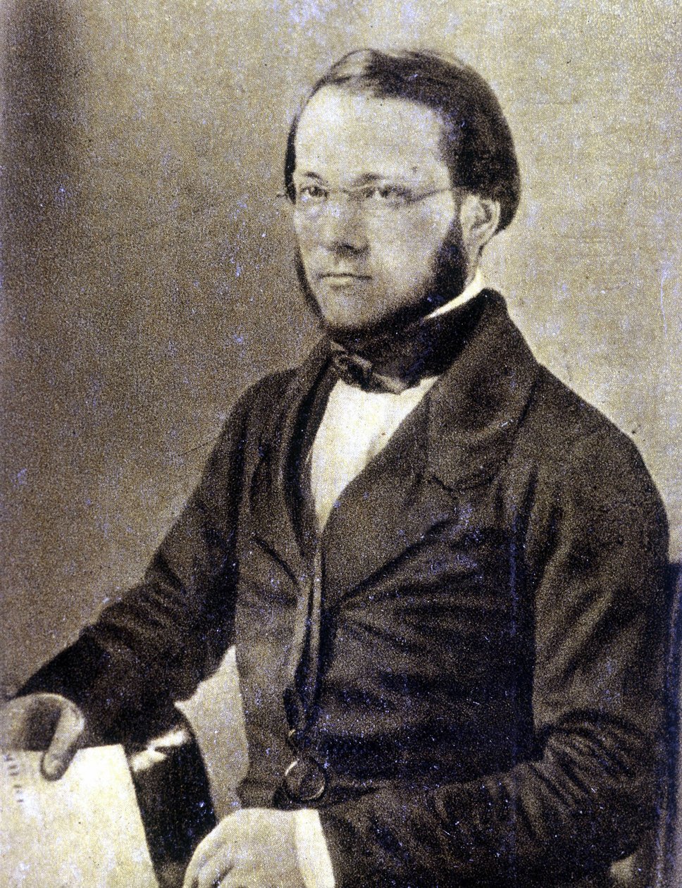 Pasteurin muotokuva vuonna 1852. tekijältä Unknown artist