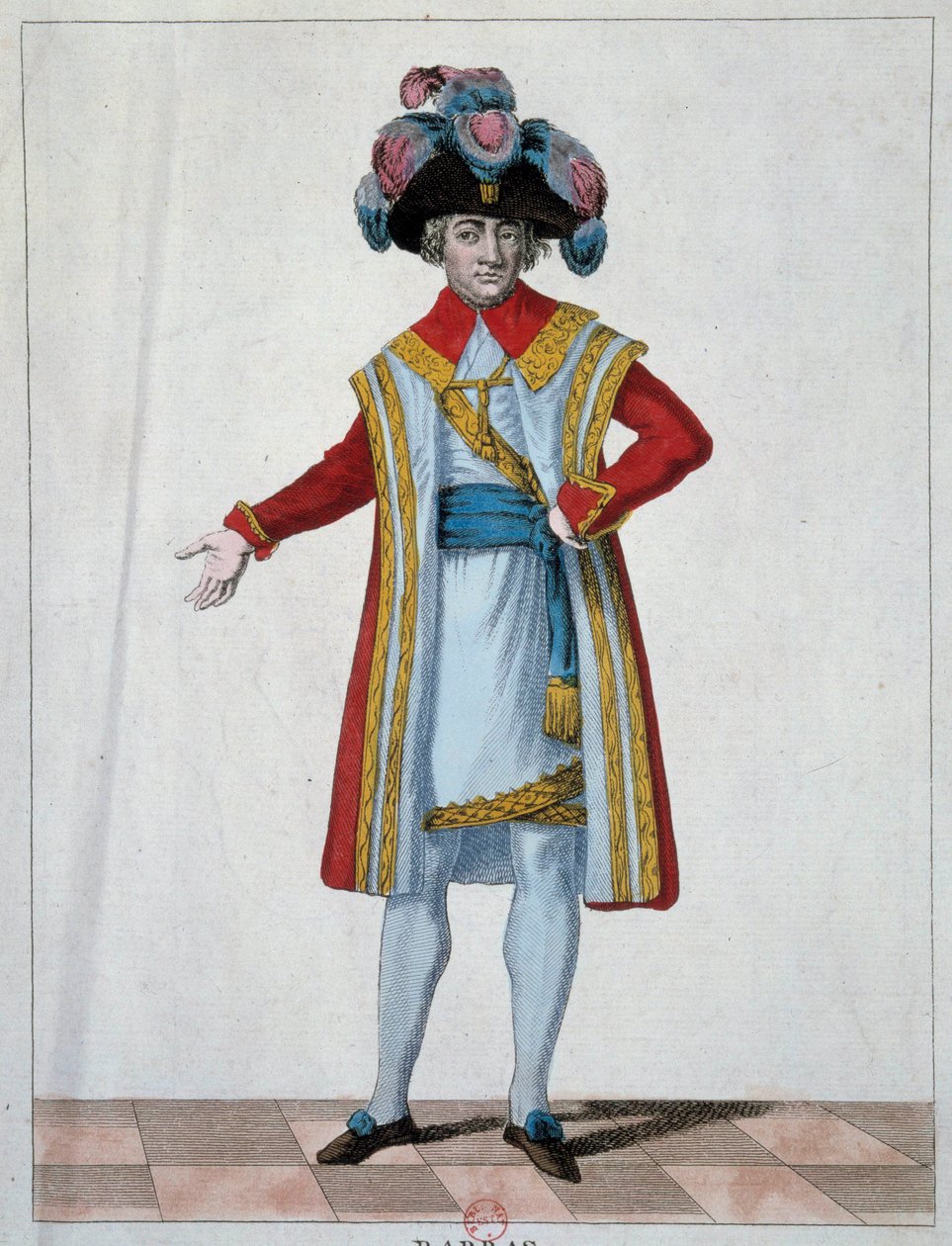 Muotokuva Paul Barrasista (1755-1829), johtokunnan jäsen. tekijältä Unknown artist