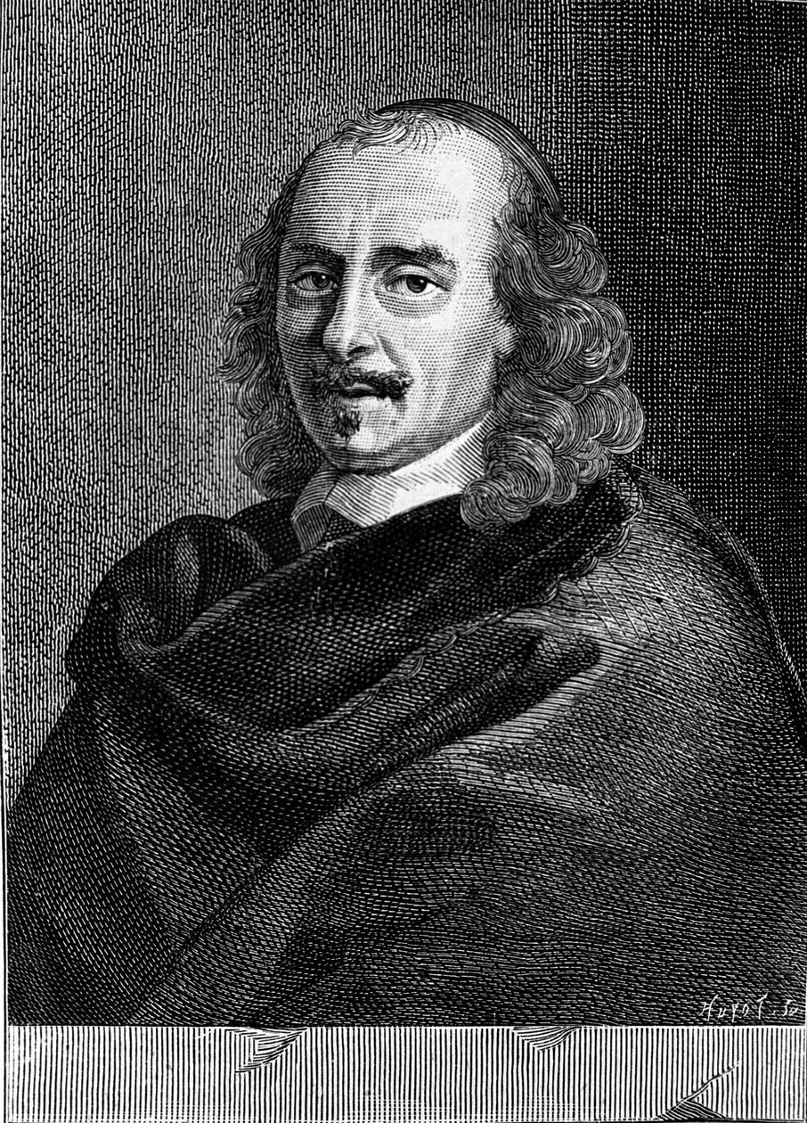 Pierre Corneillen (1606 - 1684) muotokuva. tekijältä Unknown artist