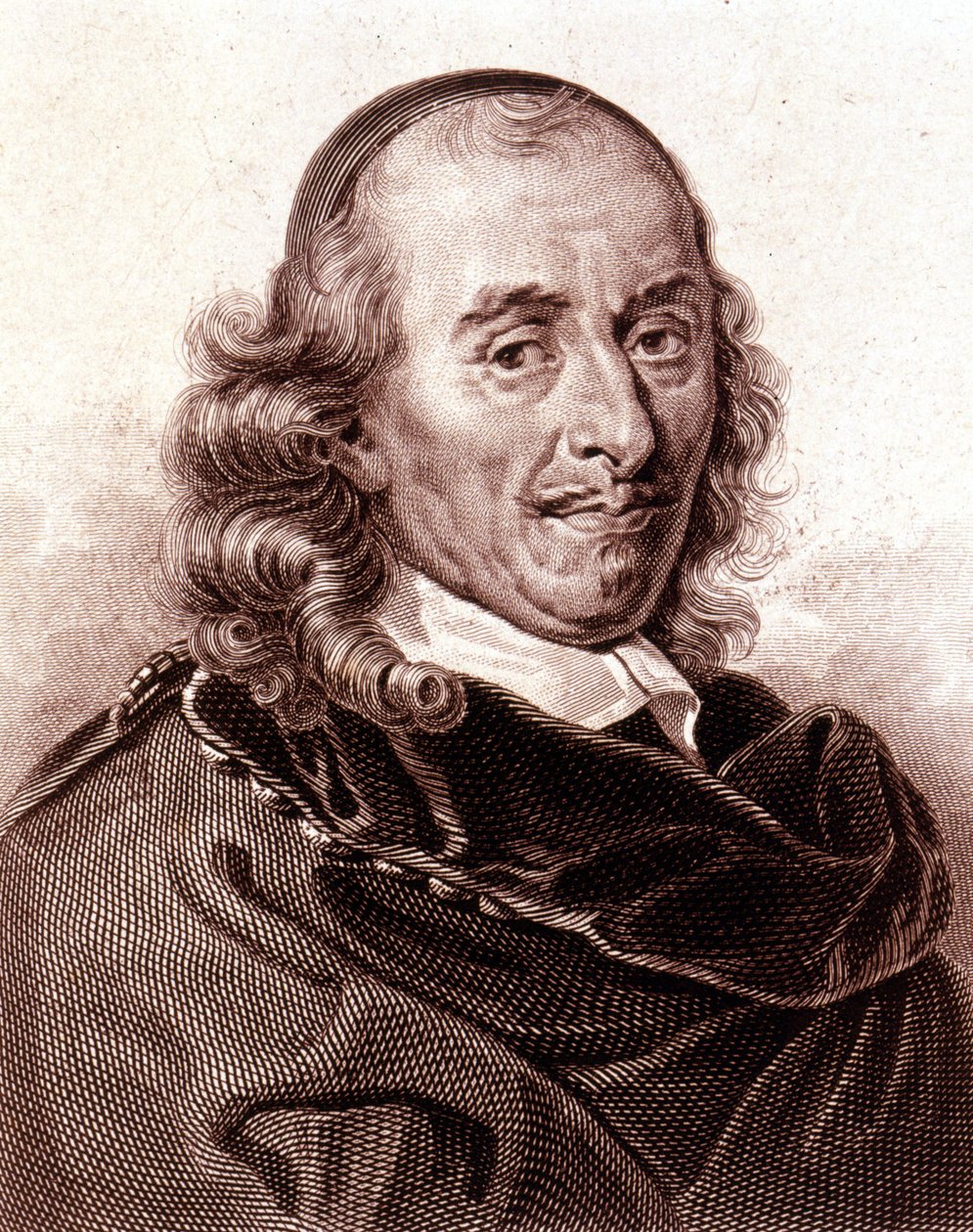 Pierre Corneillen (1606 - 1684), ranskalaisen dramaattisen runoilijan muotokuva. tekijältä Unknown artist
