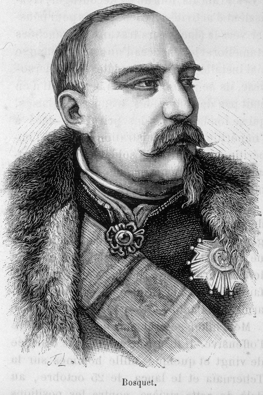 Pierre Francois Joseph Bosquetin (1810-1861) muotokuva on ranskalainen marechal. tekijältä Unknown artist