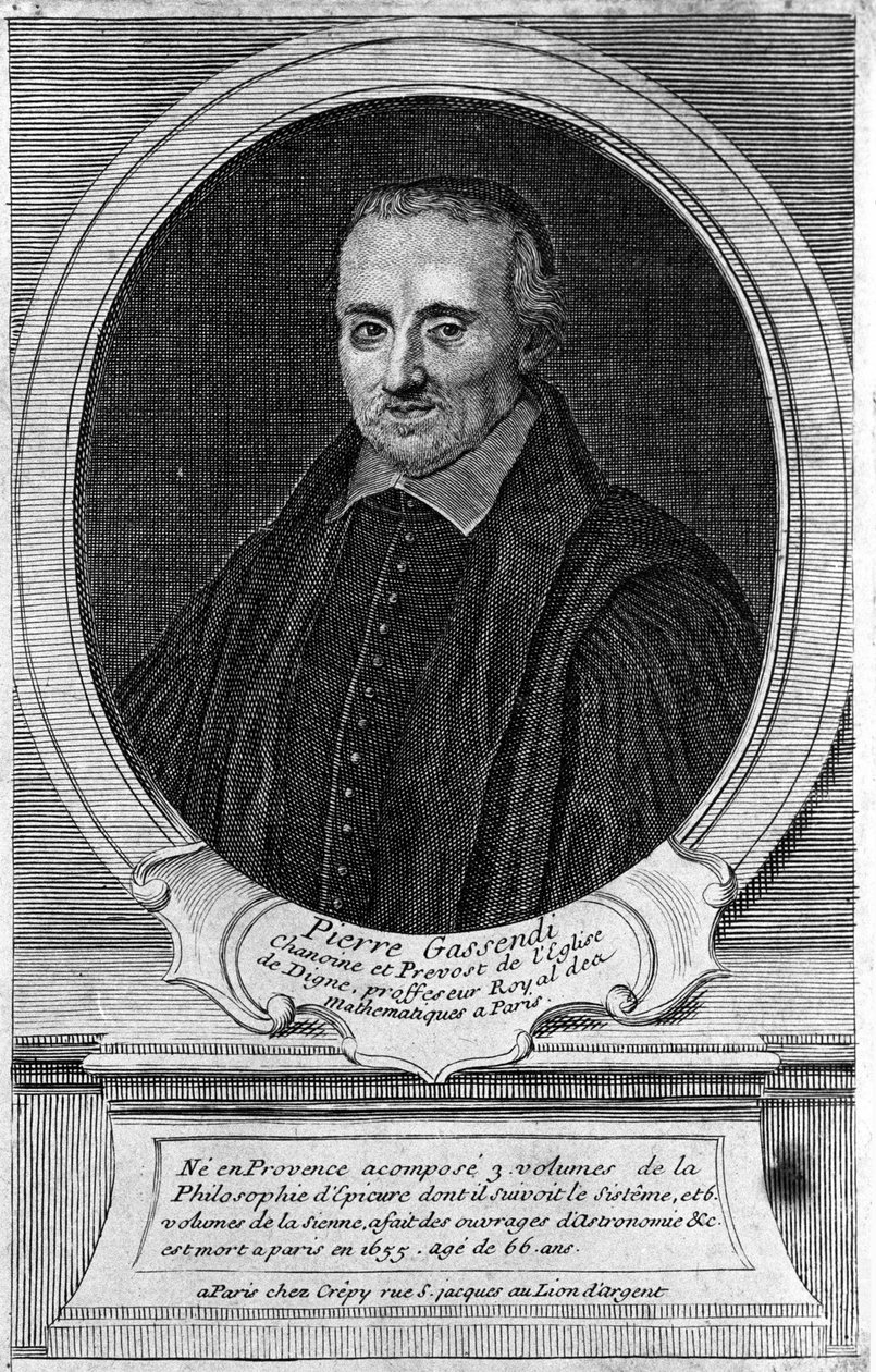 Muotokuva Pierre Gassendista (1592 - 1655), filosofista ja tutkijasta. tekijältä Unknown artist