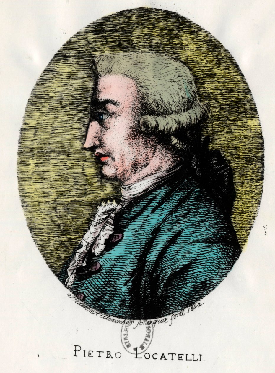 Pietro Locatellin muotokuva tekijältä Unknown artist