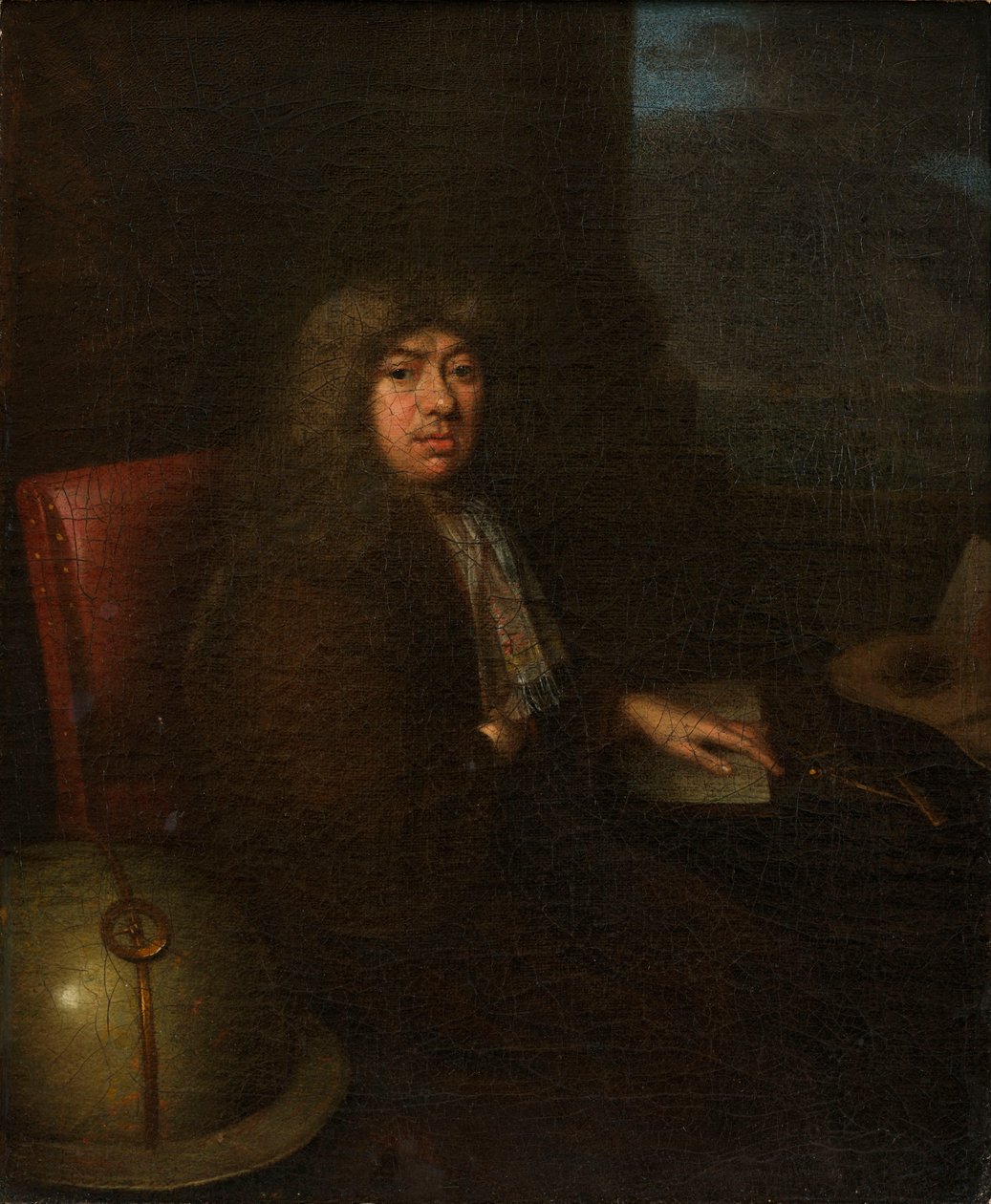 Samuel Pepysin muotokuva noin 1673, taiteilija tuntematon (maalaus) tekijältä Unknown artist