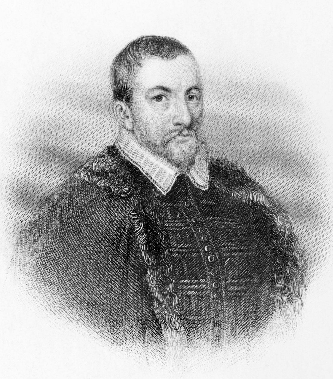 Sir Thomas Bodleyn muotokuva. Englantilainen diplomaatti ja tutkija (1545-1613). tekijältä Unknown artist