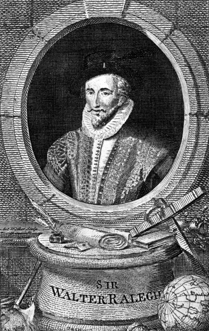 Muotokuva Sir Walter Raleigh