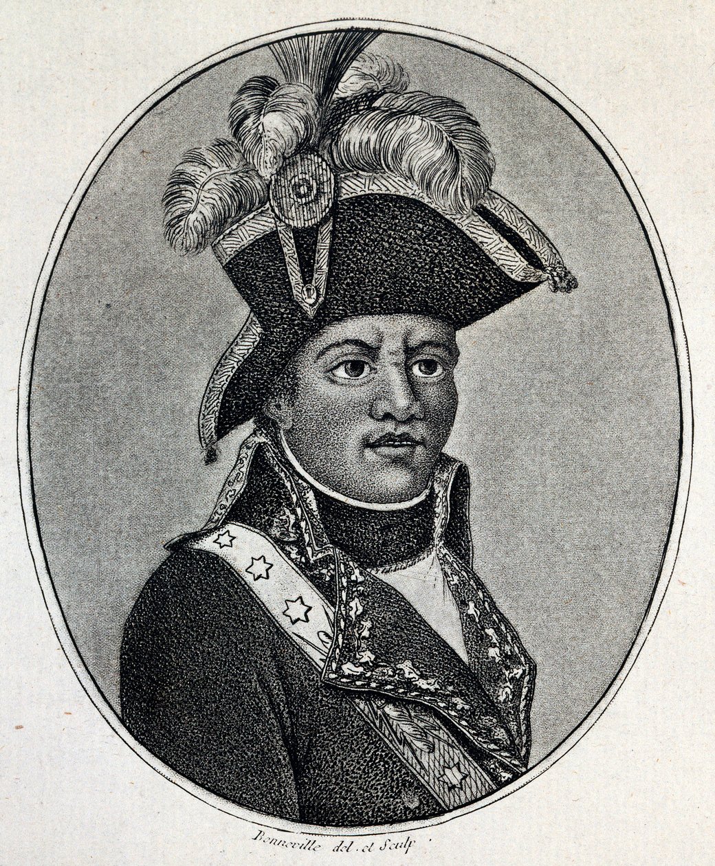 Toussaint Louverturen muotokuva (Toussaint-Louverture tekijältä Unknown artist