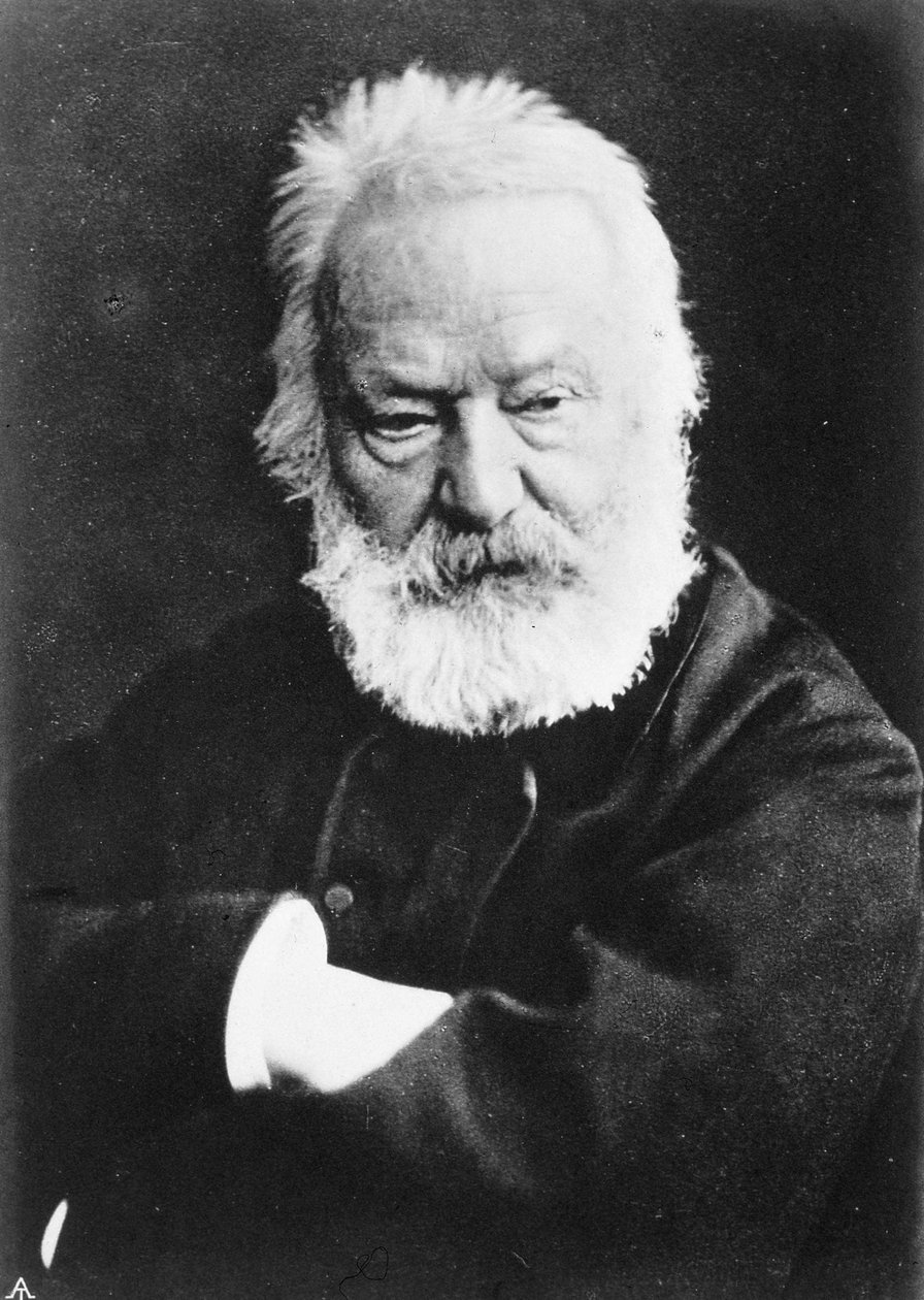 Victor Hugon muotokuva tekijältä Unknown artist