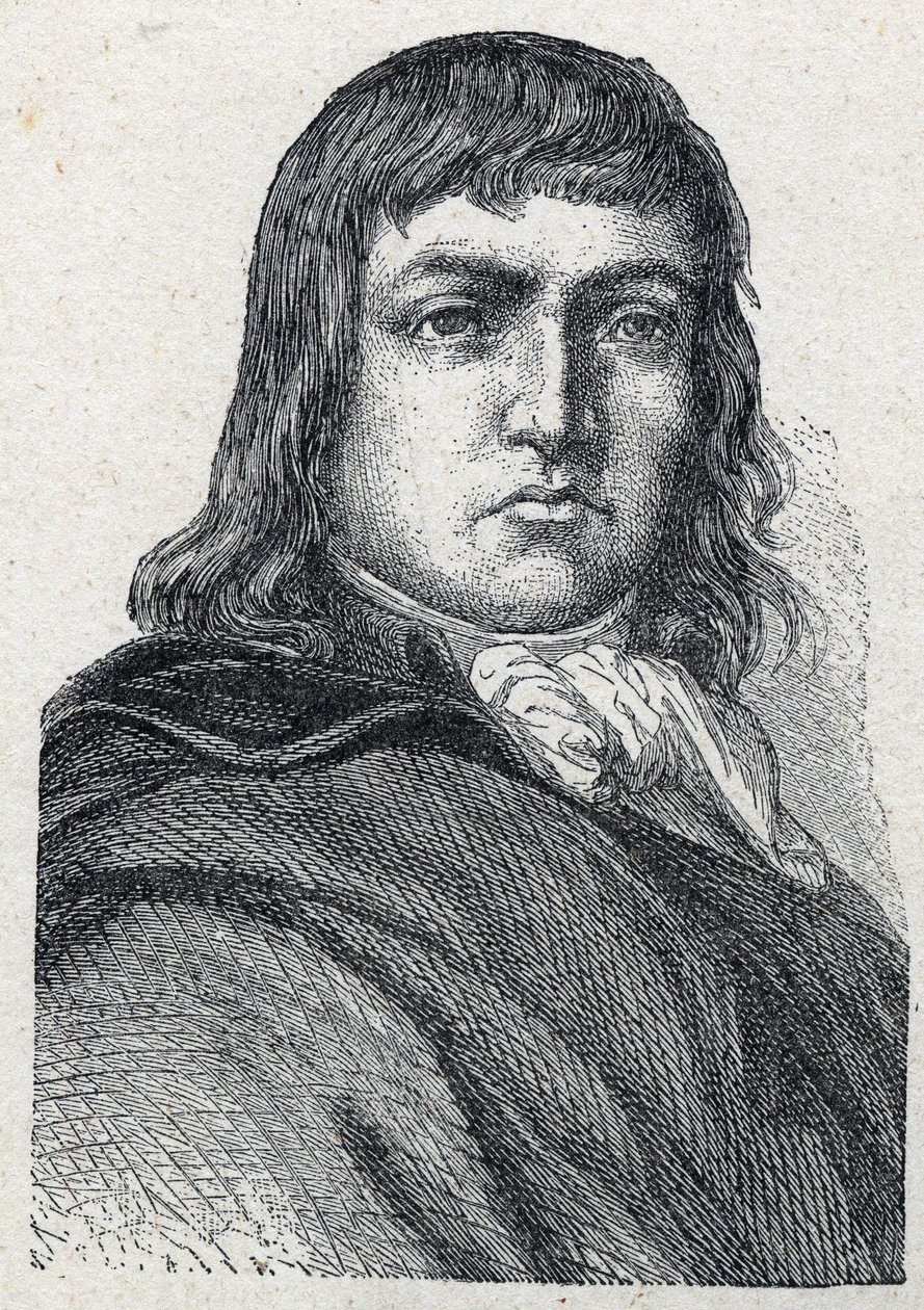 Vincent de Tinteniacin (Chevalier) (1764-1795) kenraali chouanin muotokuva. tekijältä Unknown artist
