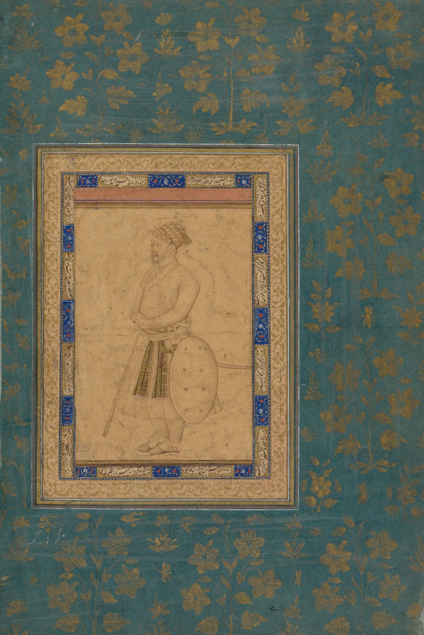 Muotokuva tuntemattomasta aatelista Shah Jahanin hovista tekijältä Unknown artist