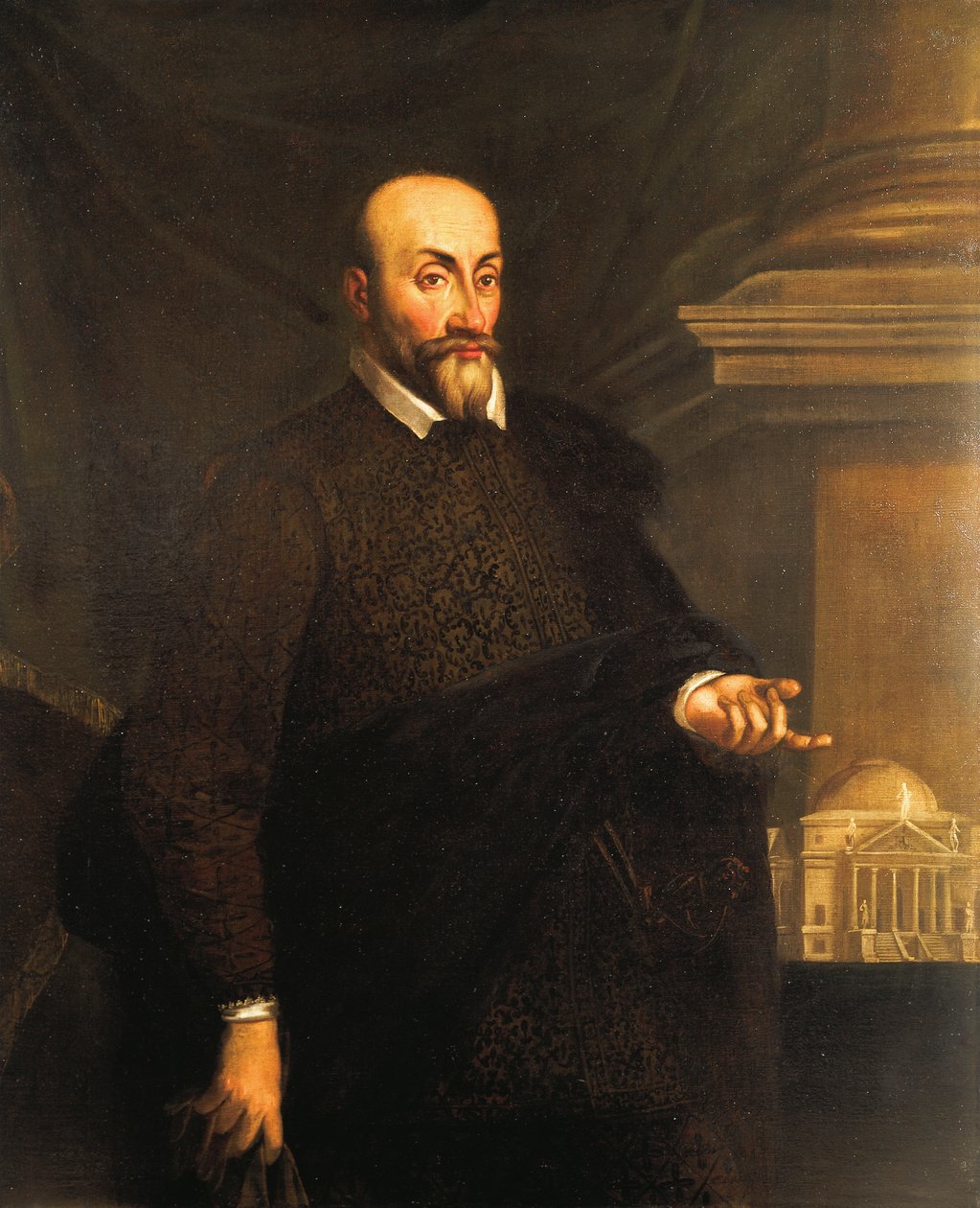 Arkkitehti Andrea Palladion muotokuva tekijältä Unknown artist