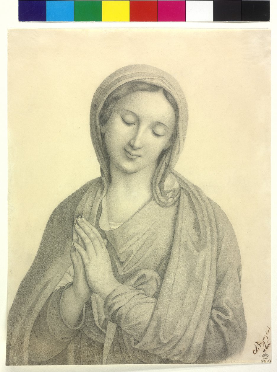 Rukoileva Madonna tekijältä Unknown artist