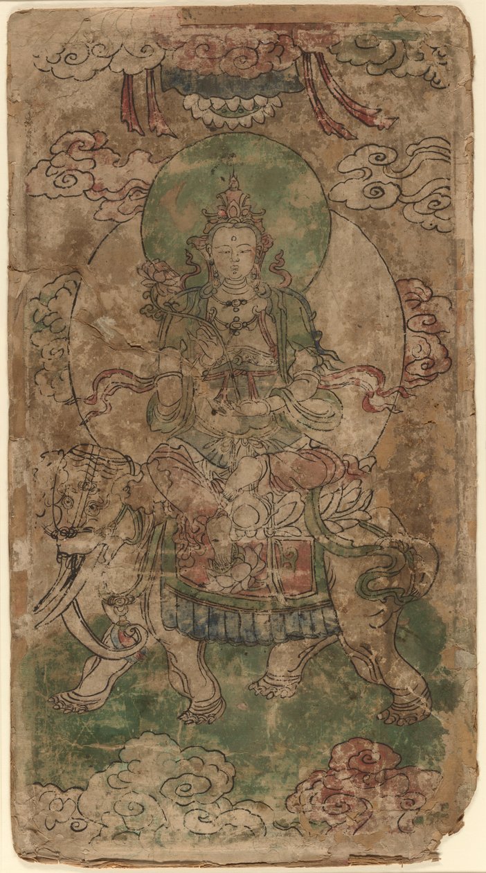 Puxian, hyväntahtoisuuden Bodhisattva tekijältä Unknown artist