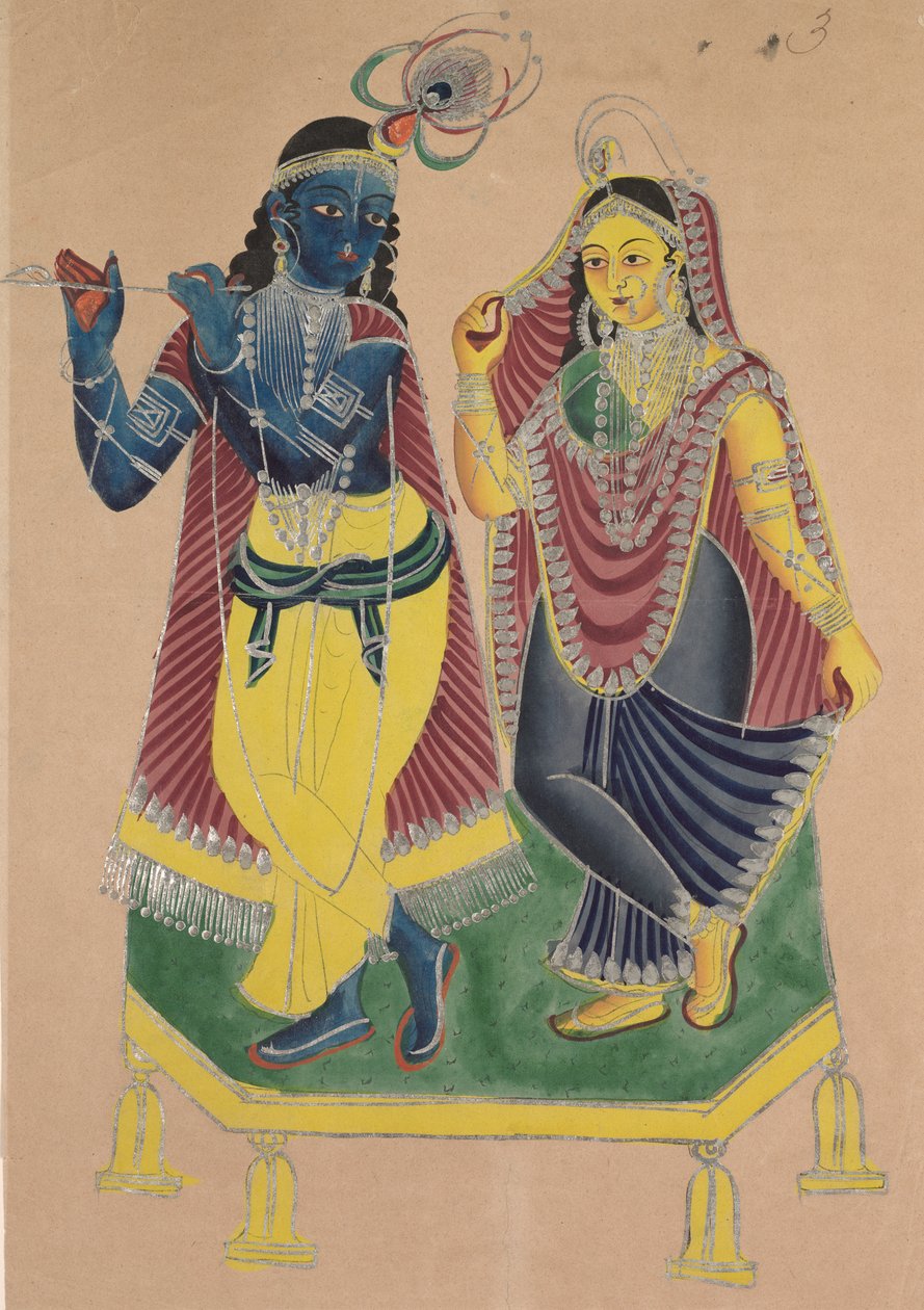 Radha ja Krishna tekijältä Unknown artist