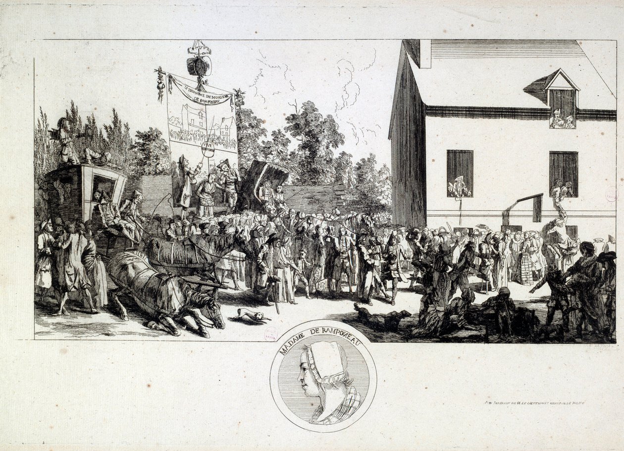 Ramponaux taverna Tämän suositun kabareen perusti Jean Ramponaux (Ramponneau tai Ramponeau tekijältä Unknown artist