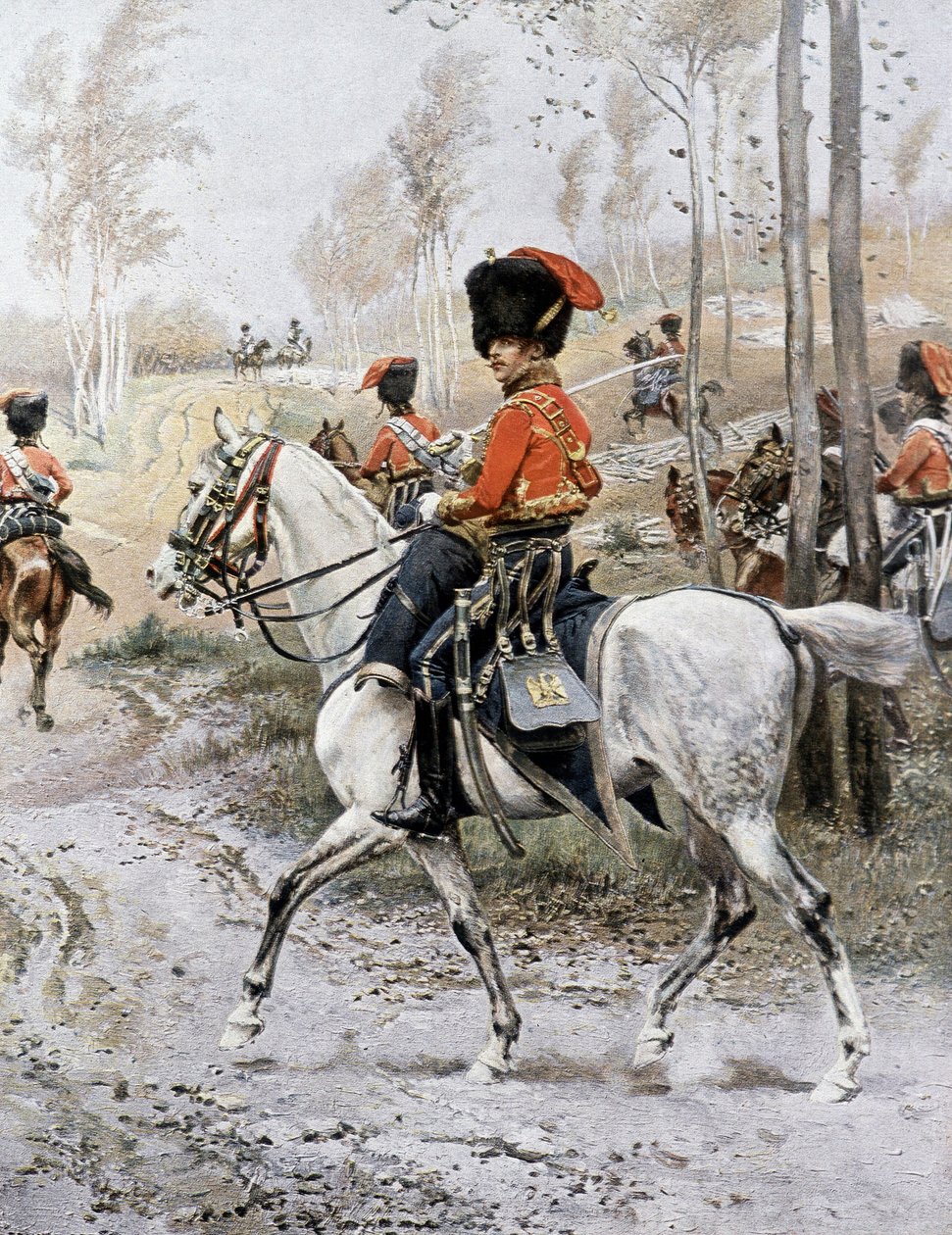 Hevosenmetsästäjien rykmentti tekijältä Unknown artist