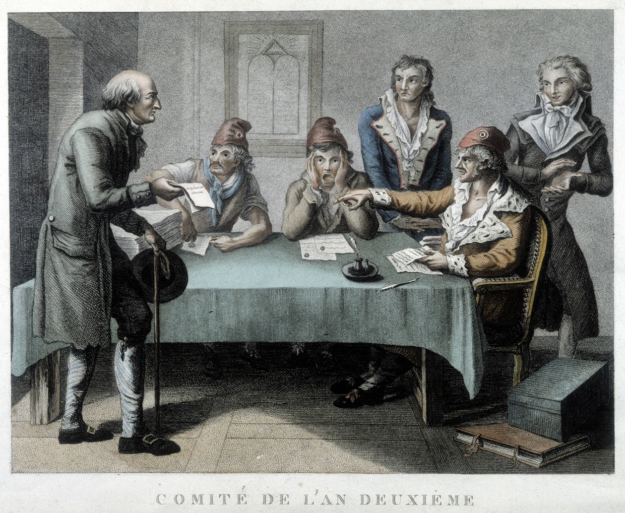 Vuoden vallankumouksellinen komitea II (1794) tekijältä Unknown artist