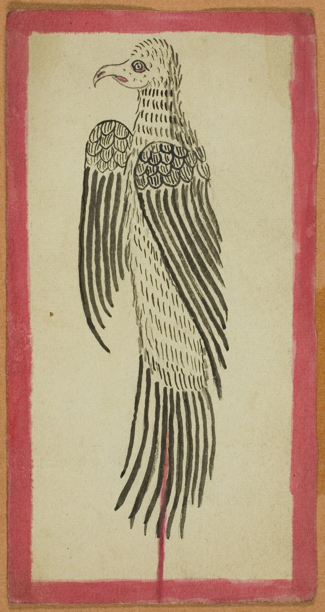 Uhrieläin neljän rituaalikortin sarjasta (Tsakalis) tekijältä Unknown artist