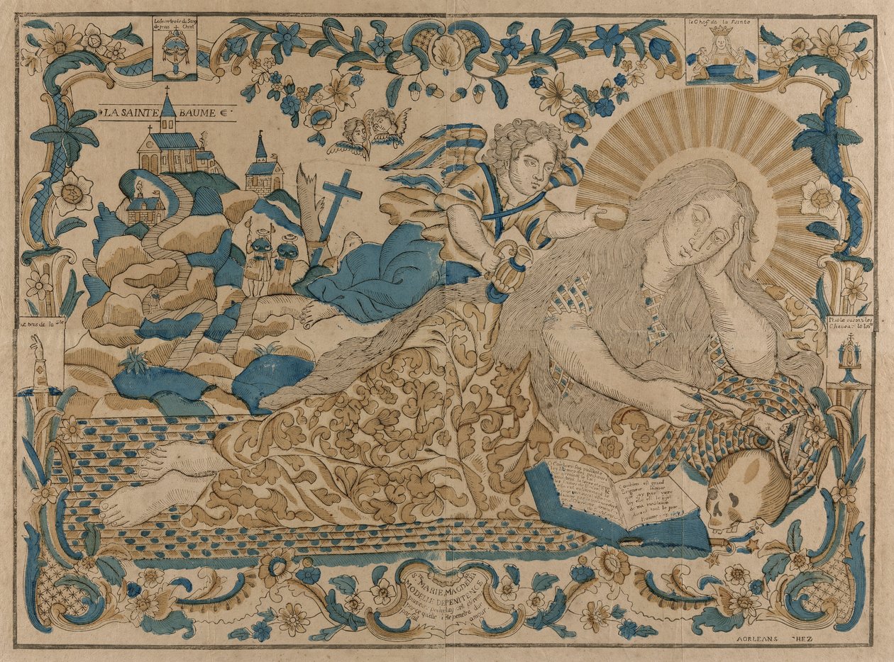 Pyhä Maria Magdaleena, katumuksen malliesimerkki tekijältä Unknown artist