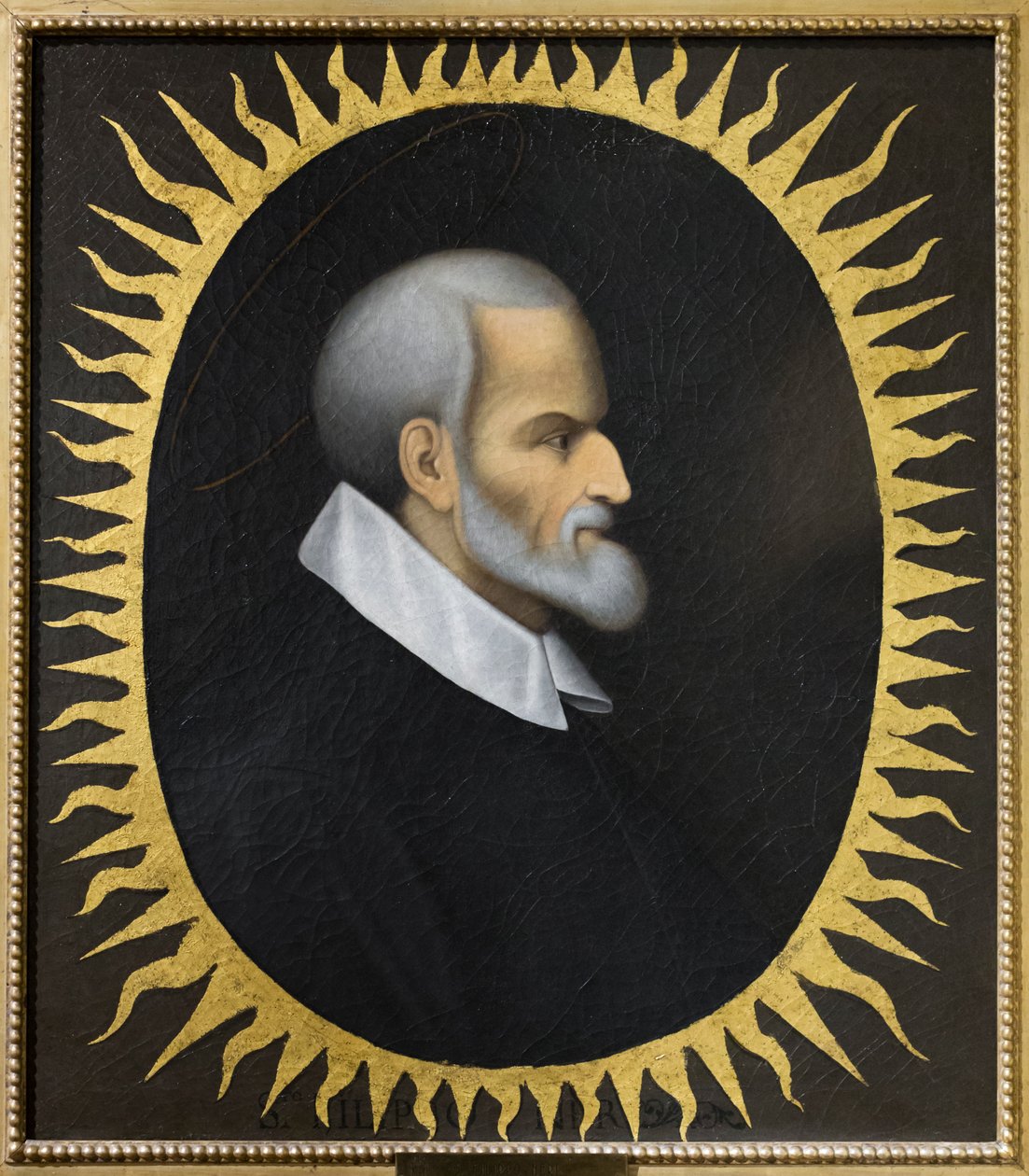 Pyhä Filippus Neri, tuntematon taiteilija, XVII vuosisadan jälkipuolisko (öljy kankaalle). tekijältä Unknown artist