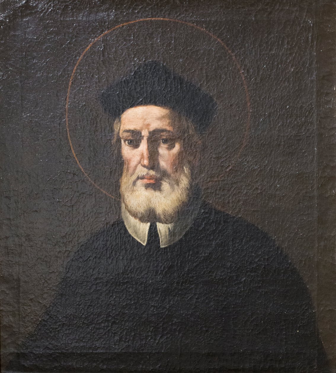 Pyhä Filippus Neri, tuntematon taiteilija, XVII vuosisadan jälkipuolisko (öljy kankaalle). tekijältä Unknown artist