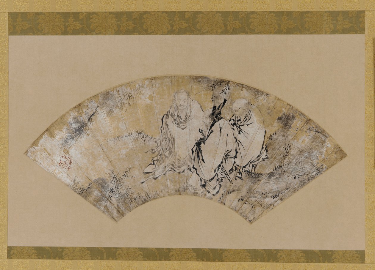 Sakyamuni, Konfutse ja Lao-tzu männyn alla tekijältä Unknown artist