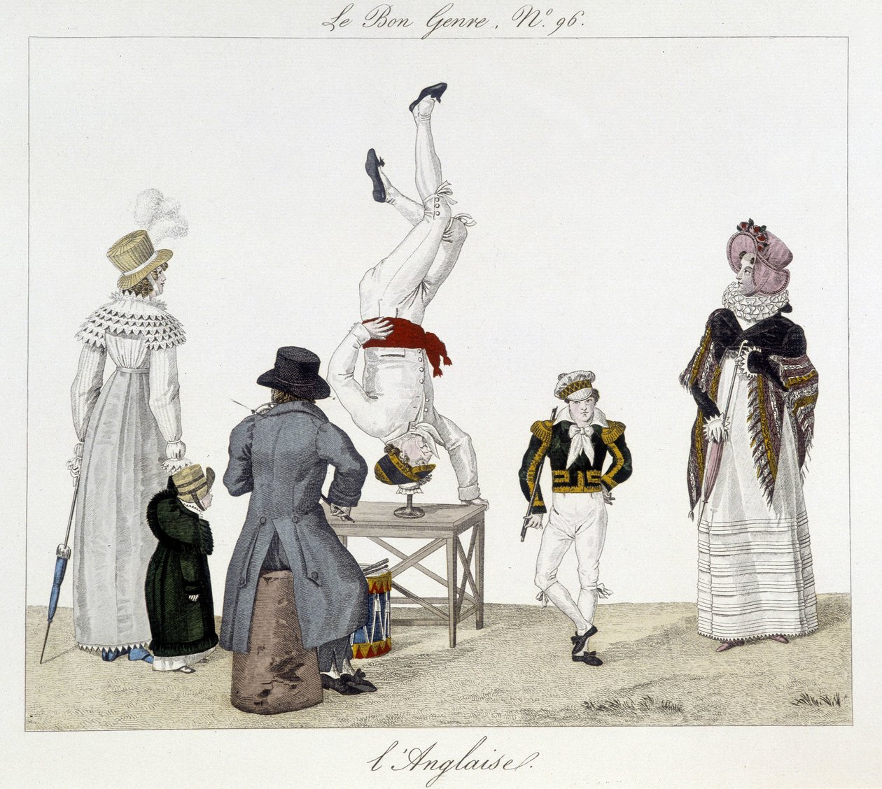Saltimbanks: tasapainottimet - in "" Hyvä genre"", deb. 1800-luvulla tekijältä Unknown artist