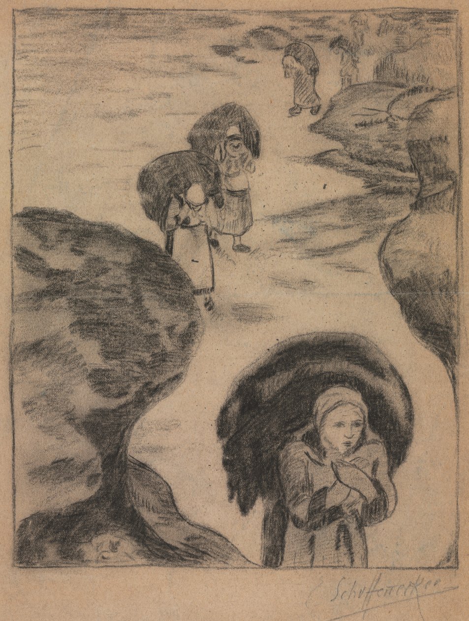 Merilevän keräilijät, Yport tekijältä Unknown artist