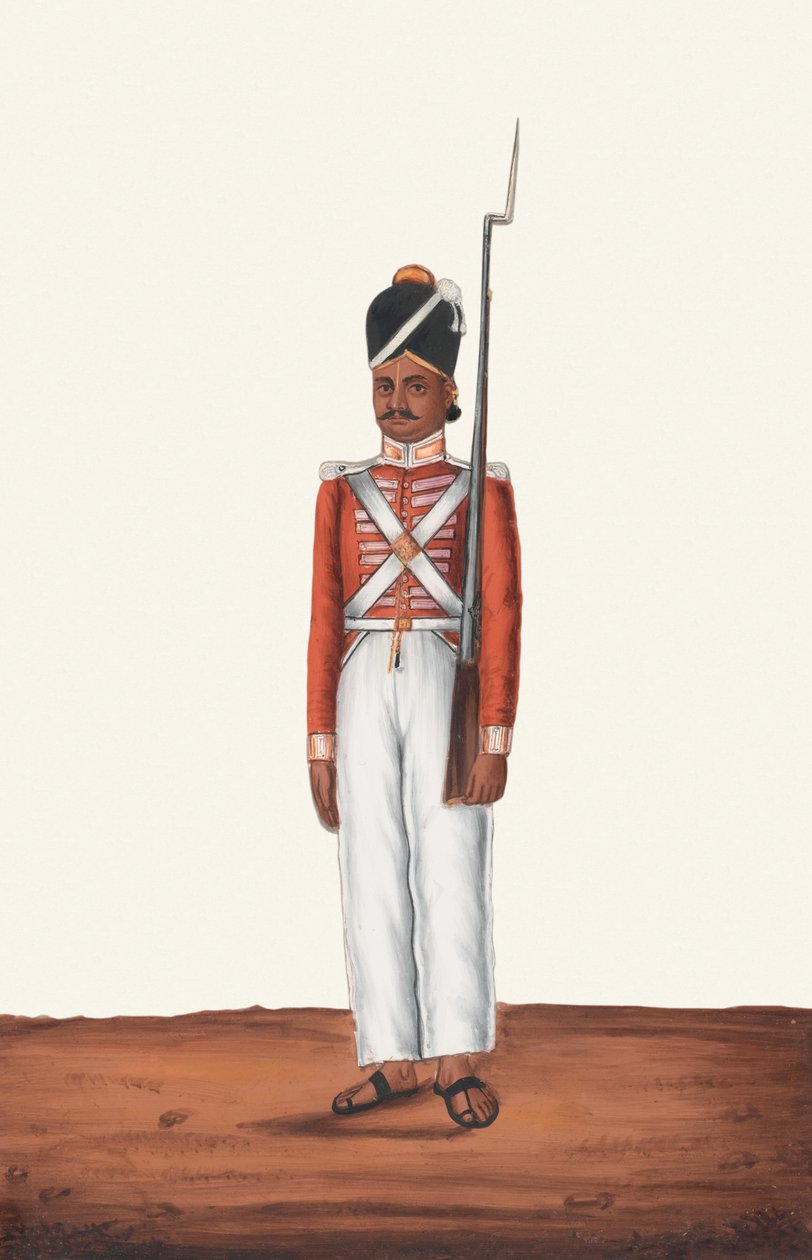 Sepoy, Madrasin armeija tekijältä Unknown artist