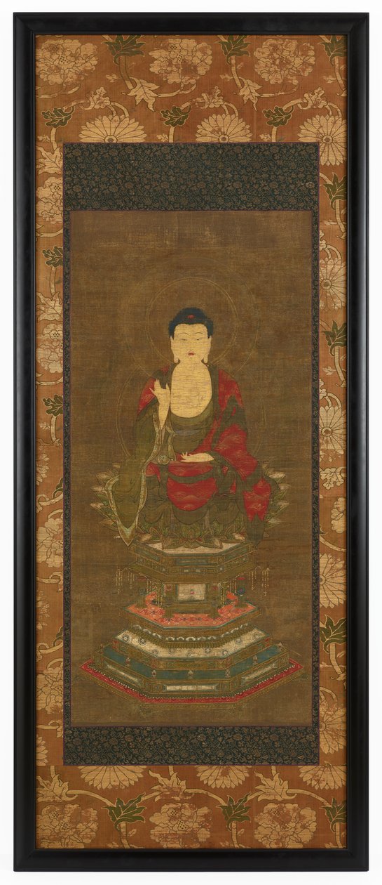 Shakyamuni saarnaamassa tekijältä Unknown artist