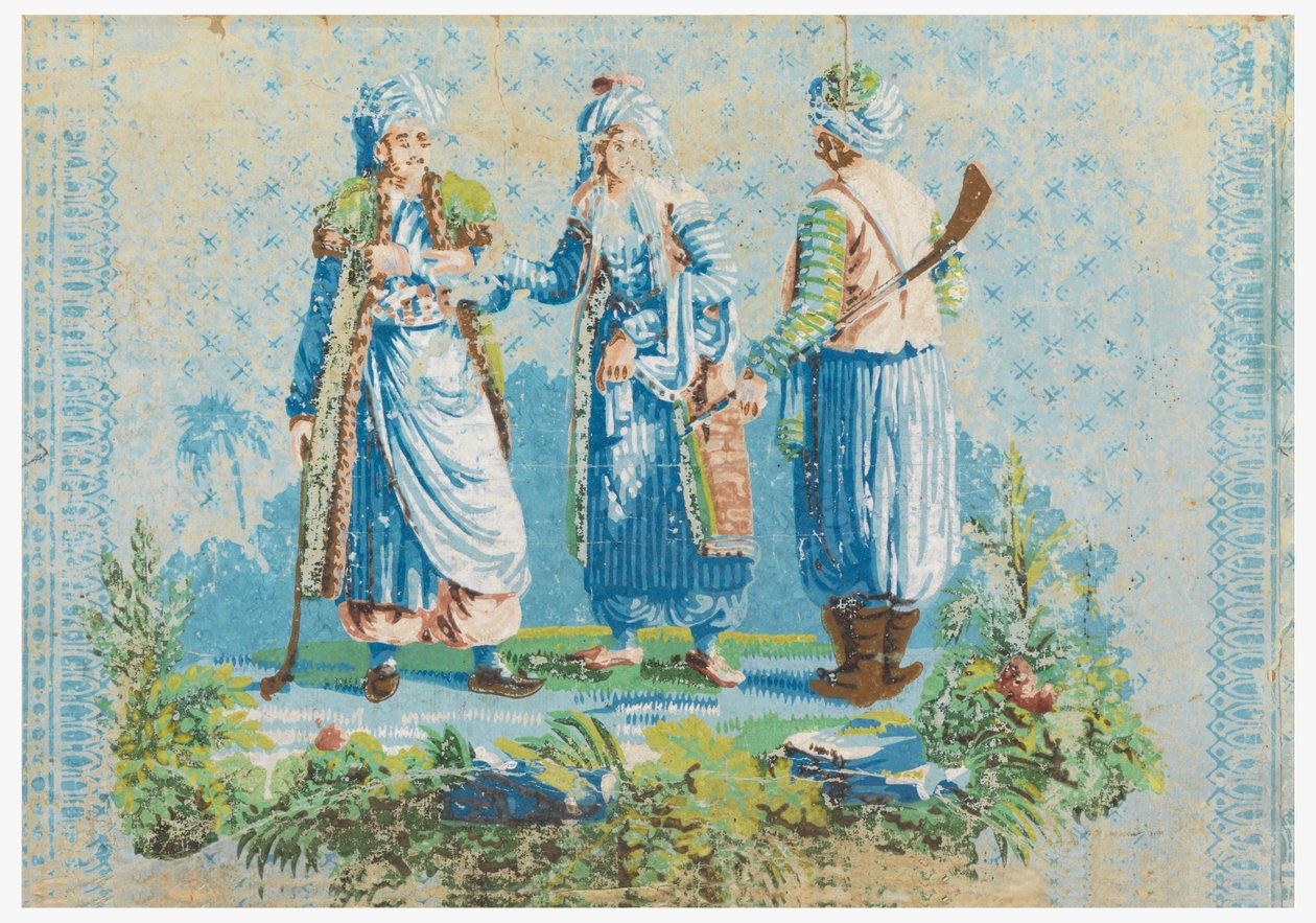 Sivuseinä - fragmentti tekijältä Unknown artist