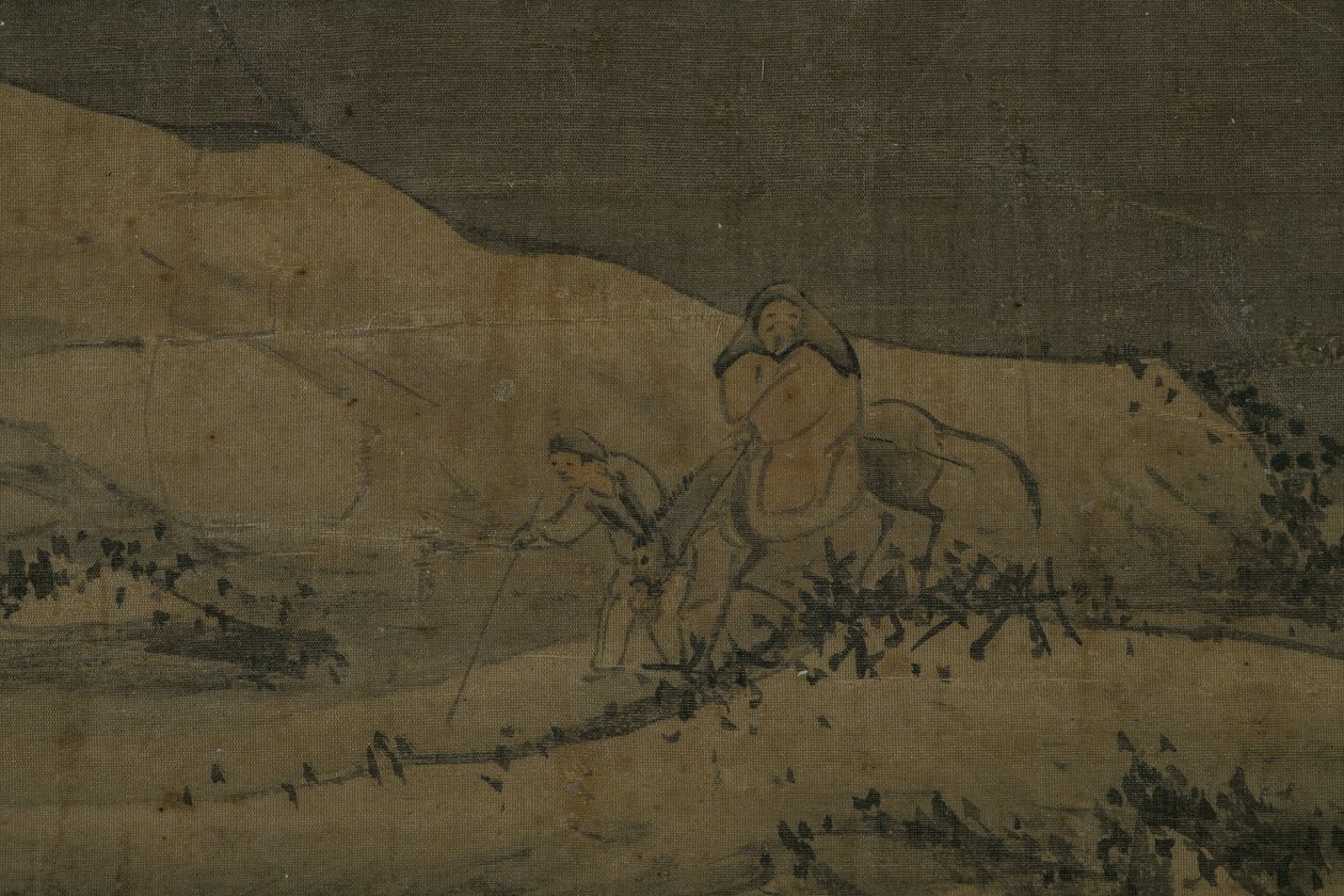 Luminen maisema, vuosien 1368 ja 1644 välillä (muste, silkki). tekijältä Unknown artist