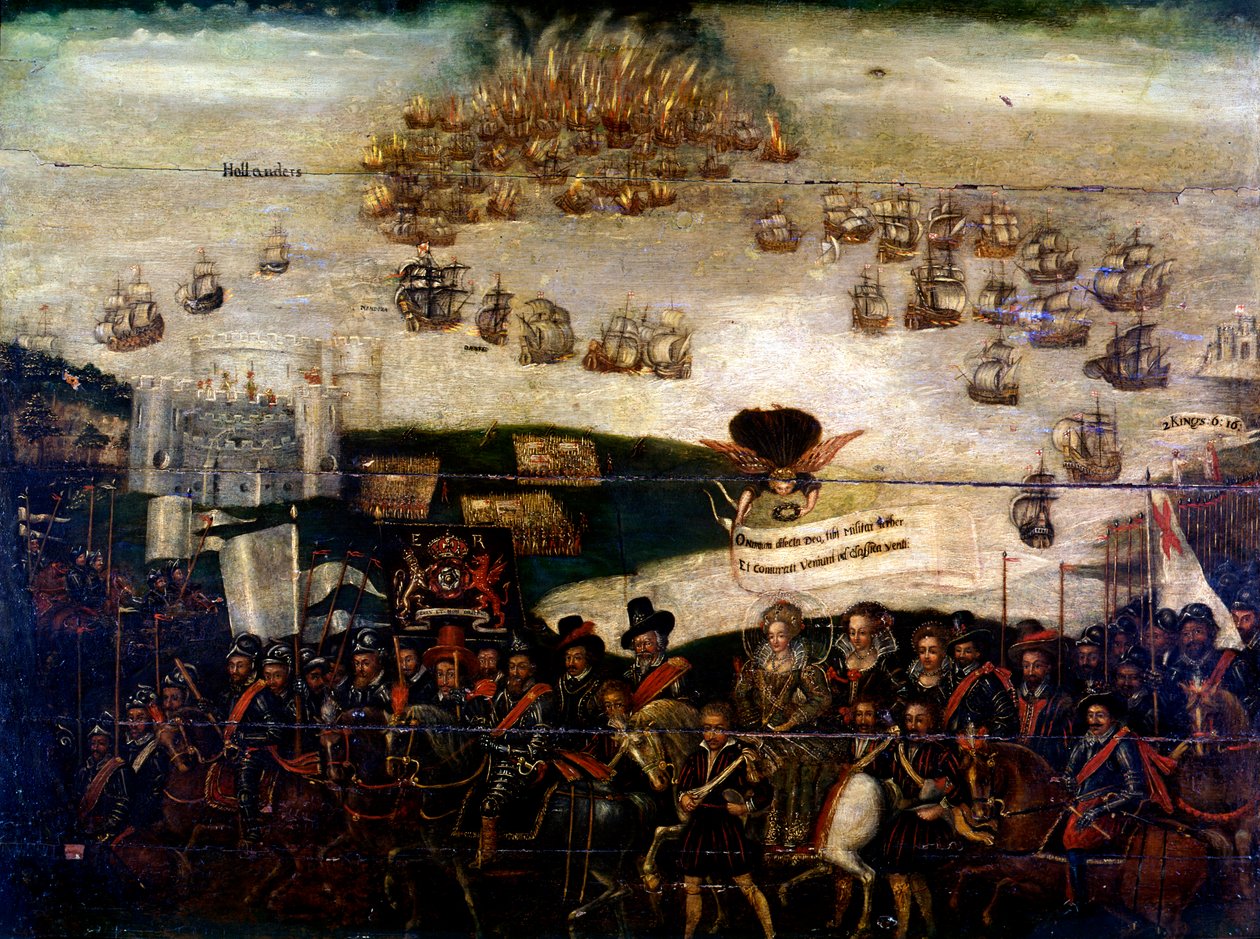 Espanjan Armada Dyptich tekijältä Unknown artist