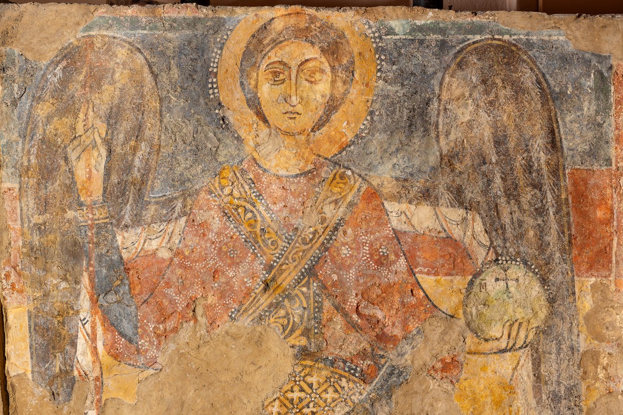 Arkkienkeli Mikael, yksityiskohta tekijältä Unknown artist