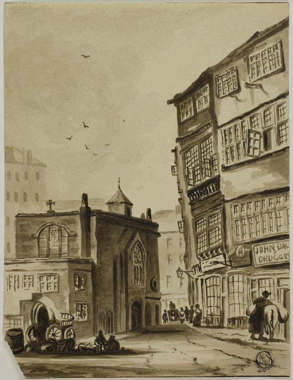 Pyhän Tuomaksen kappeli Newcastle tekijältä Unknown artist