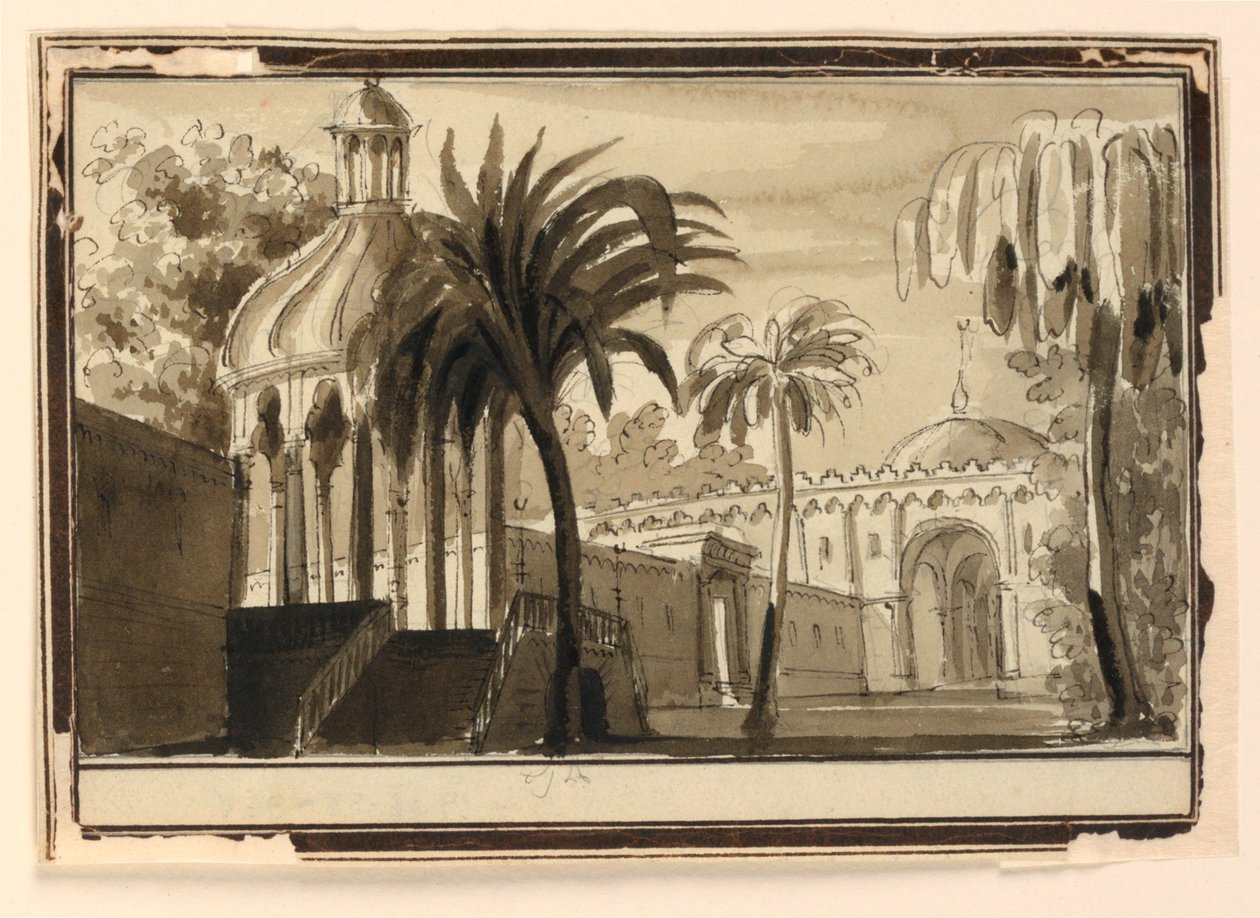 Lavastus, Oriental Gardens tekijältä Unknown artist