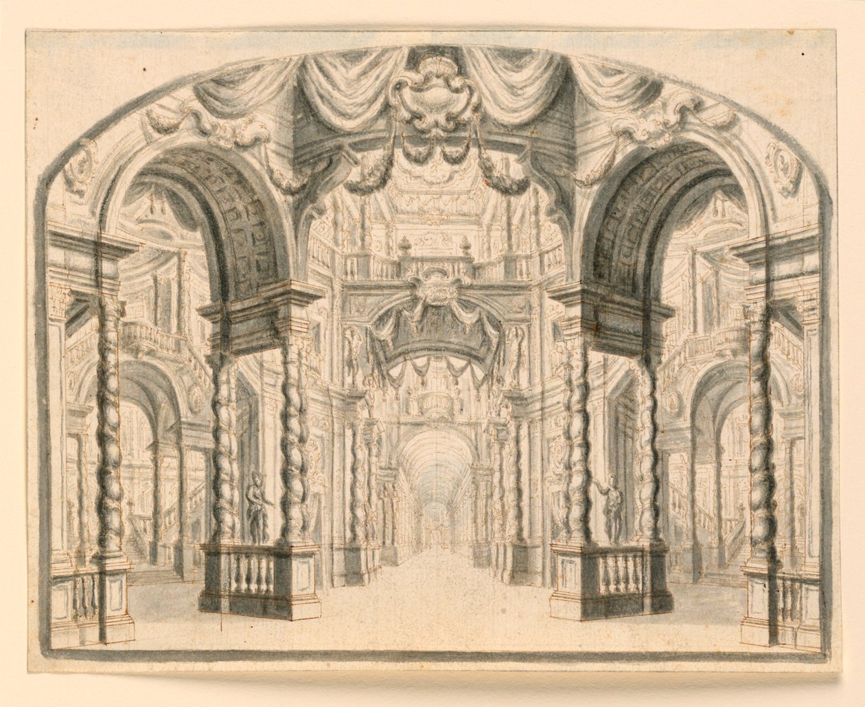 Lavastus: Palace Interior tekijältä Unknown artist