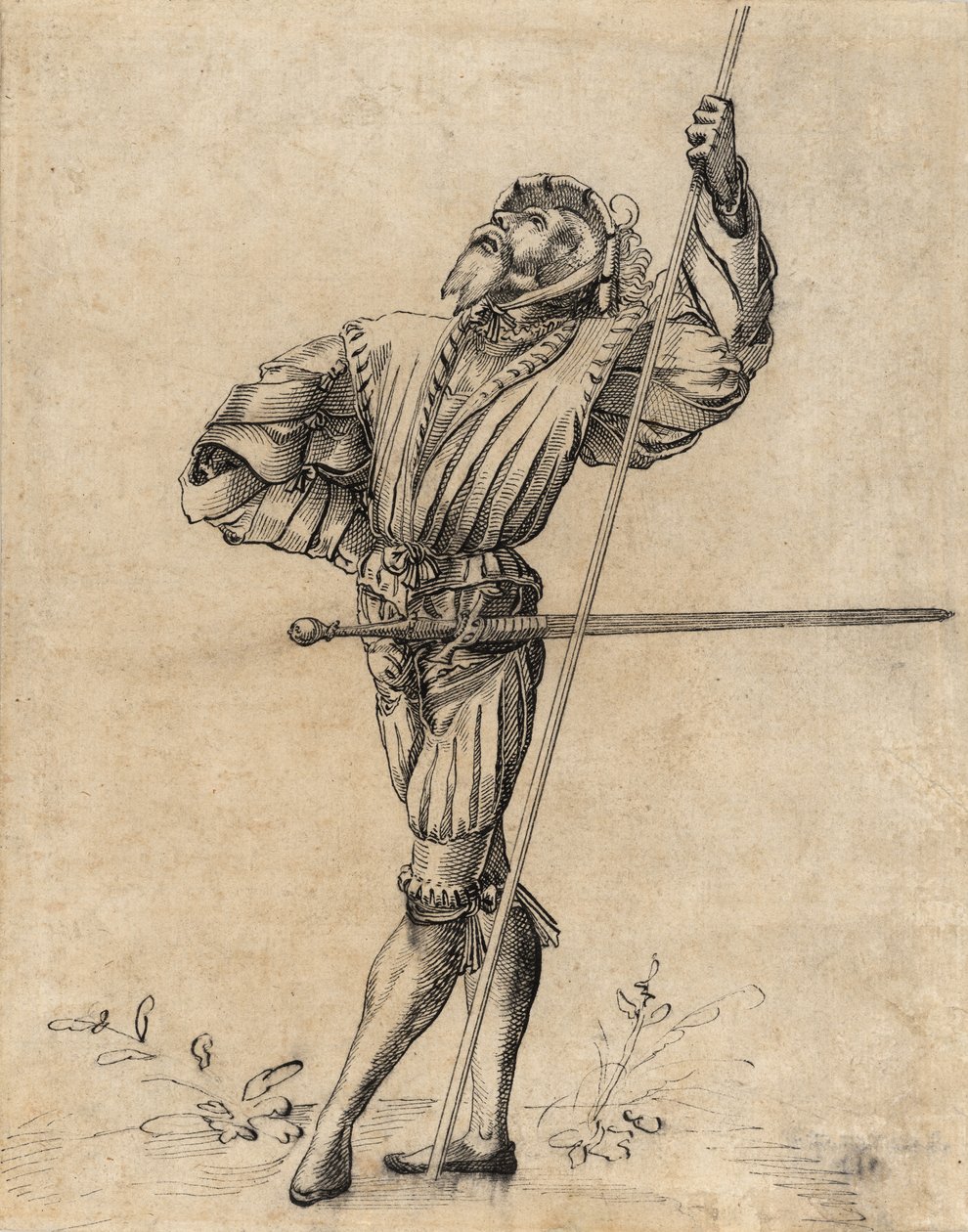 Pysyvä Landsknecht tekijältä Unknown artist