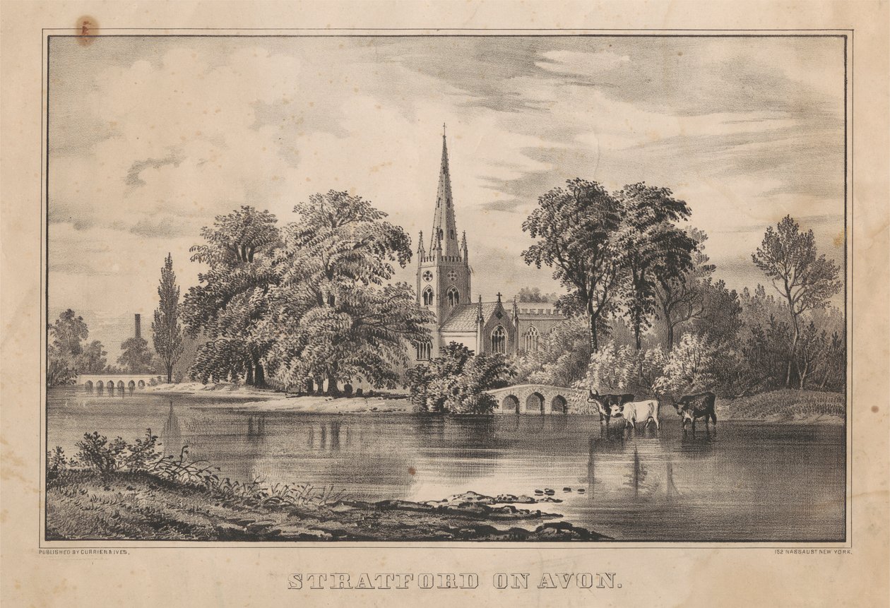 Stratford on Avon tekijältä Unknown artist
