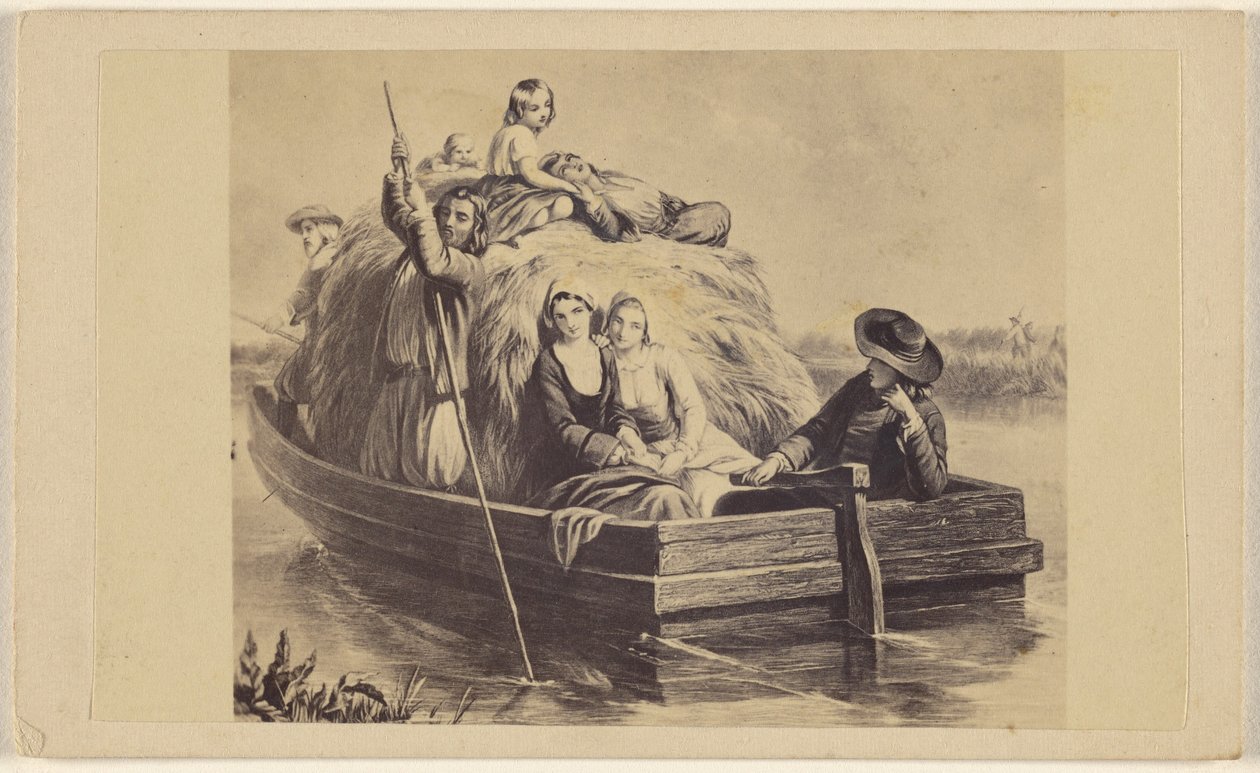Elämän virta. Bouvier. [maalaus] tekijältä Unknown artist