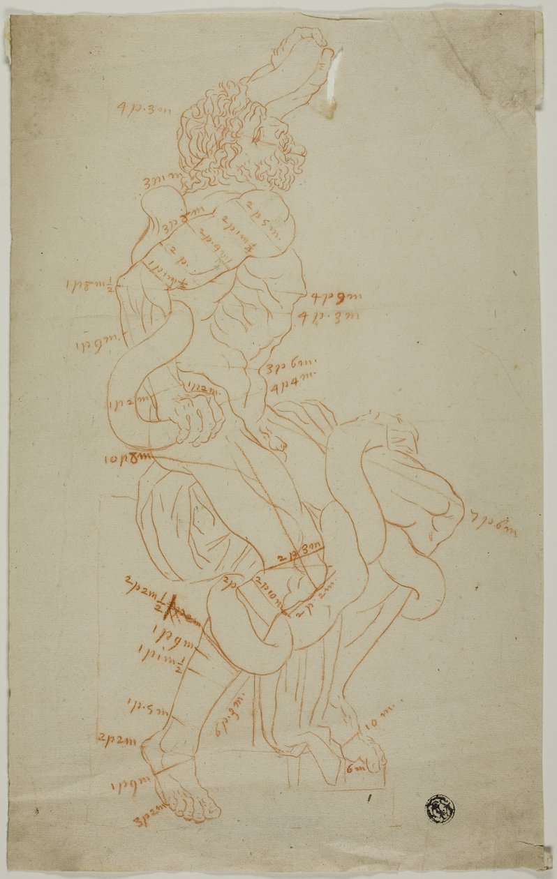 Tutkimus Laocoon-veistoksen jälkeen tekijältä Unknown artist
