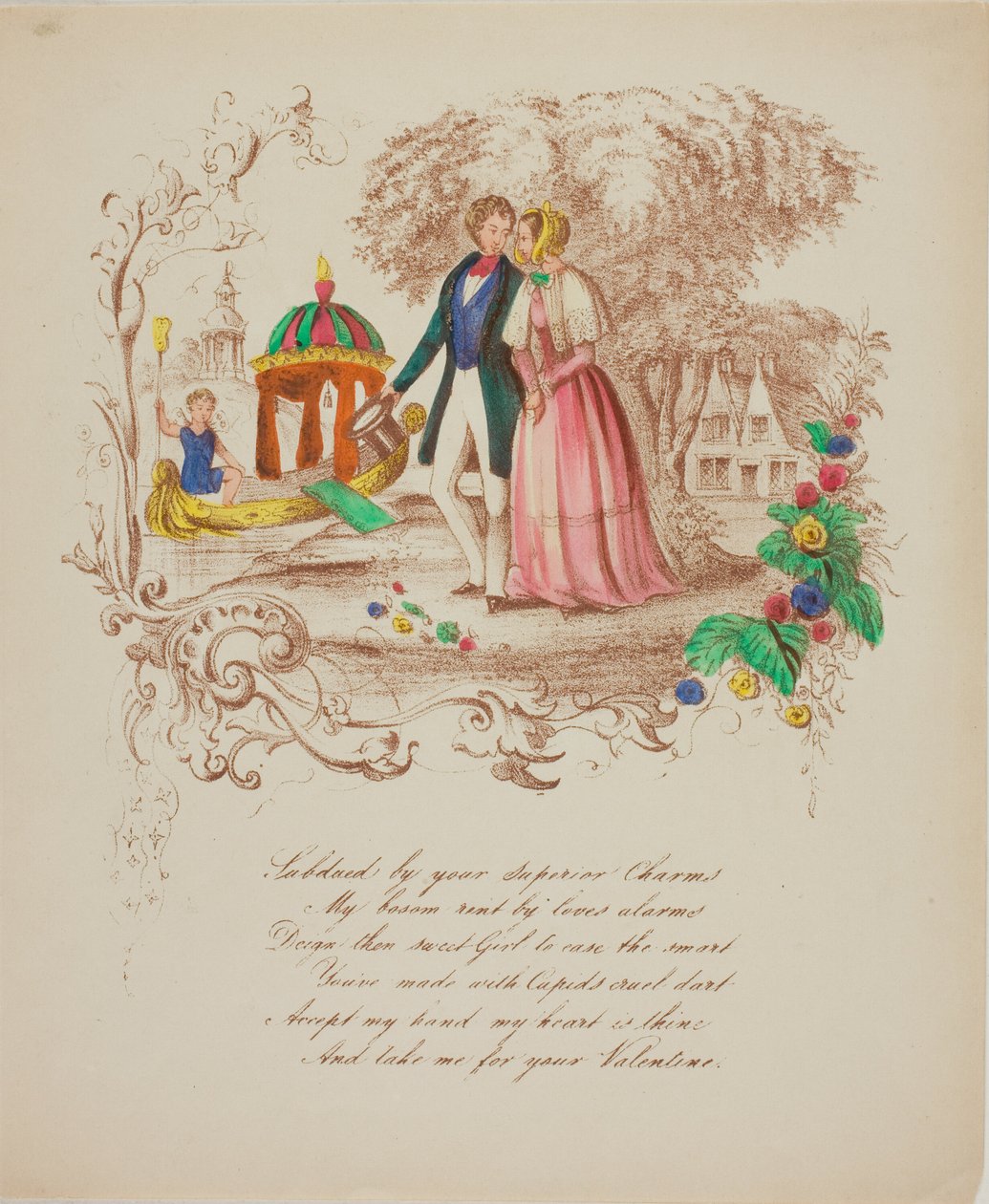 Sinun ylivertaiset viehätysvoimasi alistavat (valentine) tekijältä Unknown artist