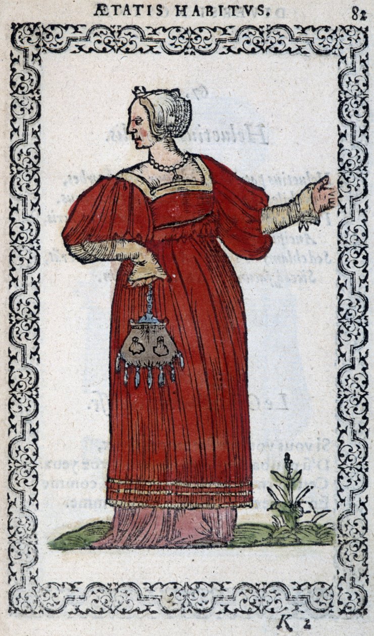 Sveitsiläinen nainen - Jean Sulperiuksen teoksessa "Habits et efigies". tekijältä Unknown artist