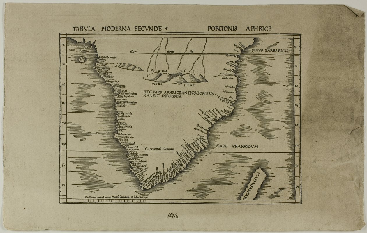Tabula Moderna Secunde Porcionis Aphrice (Tabula Moderna Secunde Porcionis Aphrice) tekijältä Unknown artist