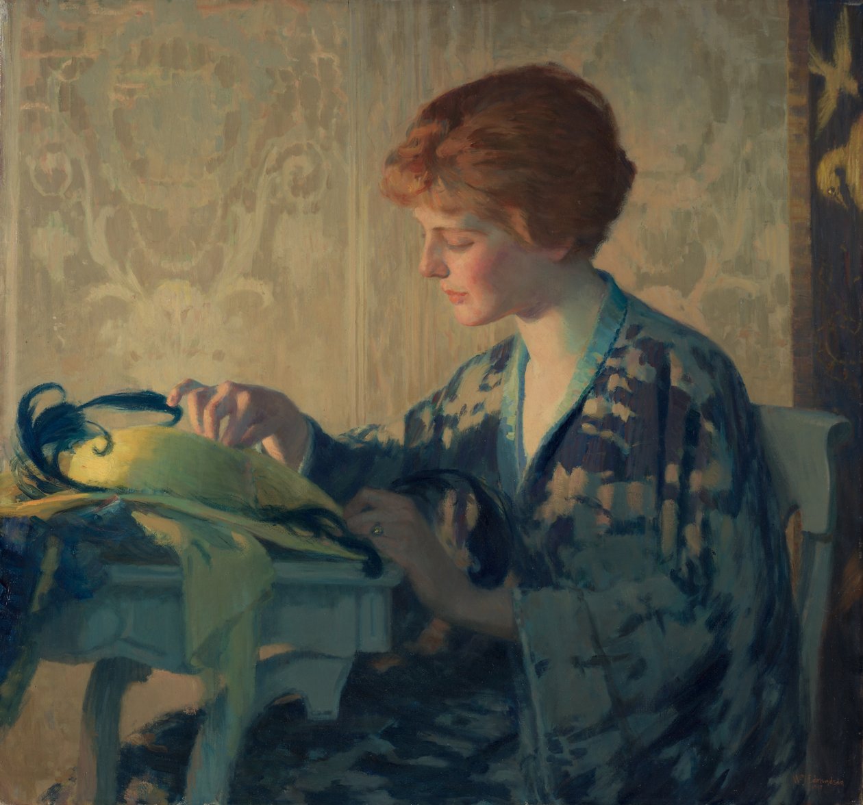 Sininen sulka tekijältä Unknown artist
