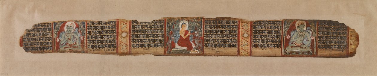 Buddha jakaa hunajaa Prajnaparamita-käsikirjoituksesta tekijältä Unknown artist