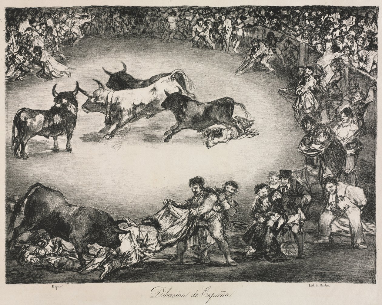The Bulls of Bordeaux: Espanjalainen viihde tekijältä Unknown artist