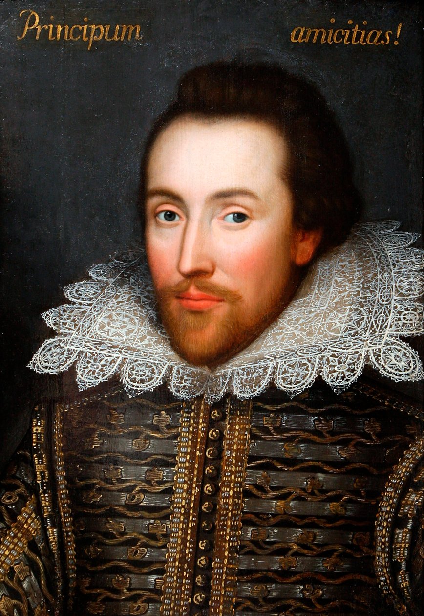 Cobben muotokuva William Shakespearesta (1564-1616) tekijältä Unknown artist