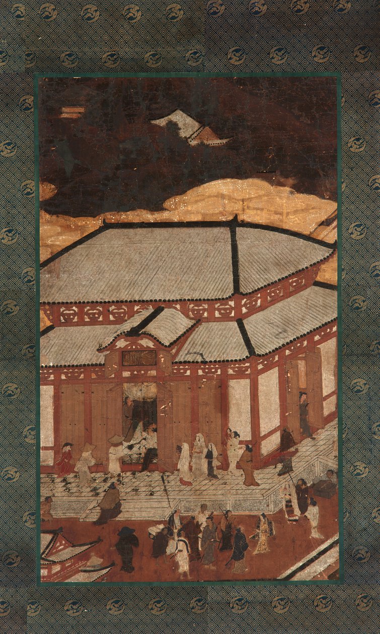 Suuri Buddha-sali, Hokoji, asuinpaikka tekijältä Unknown artist