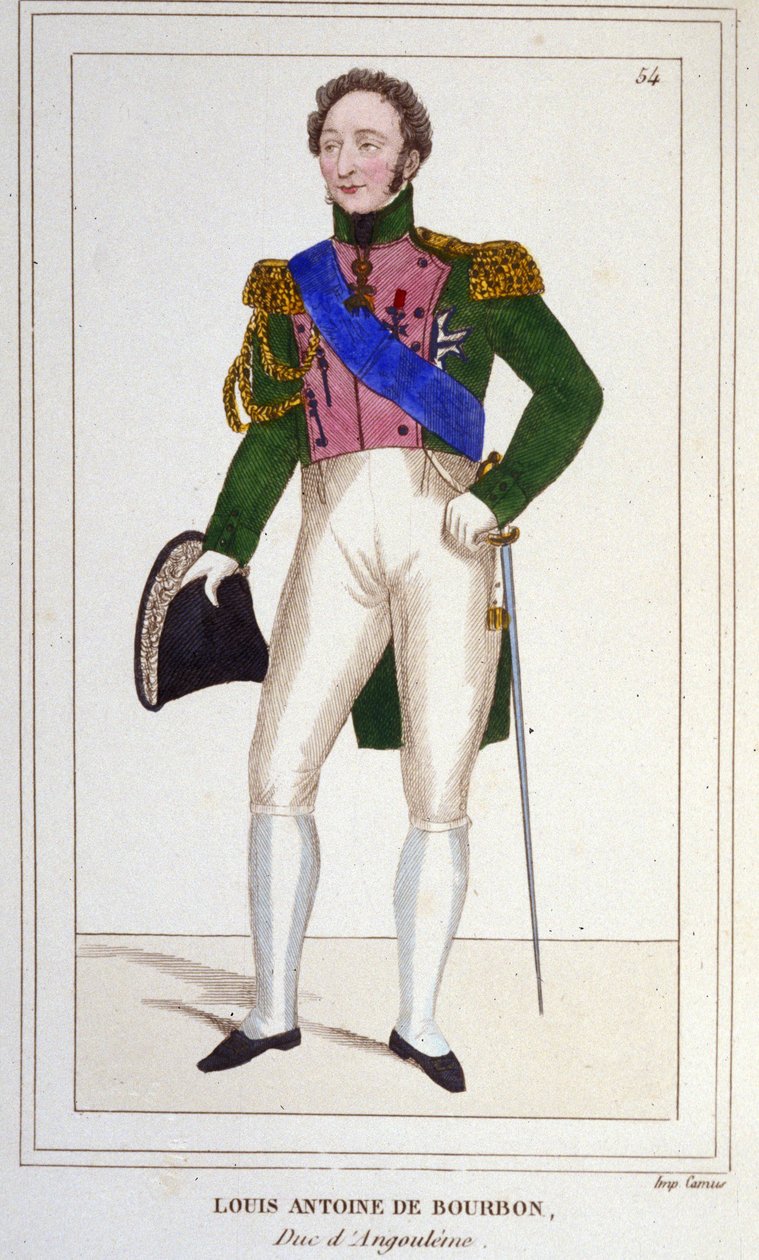 Angoulemen herttua Louis Antoine (Louis-Antoine) d